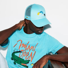Mens   SPORT Miami Open Edition Cap | Lacoste Turquoise • Xa4