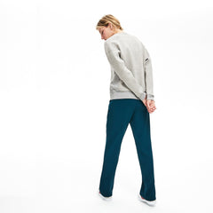Womens Wo  Ribbed-Panel Two-Tone Sweatshirt | Lacoste Grey Chine • Cca