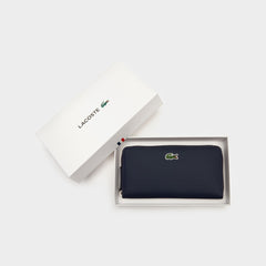 Womens Wo  L.12.12 Concept Petit Piqué 12 Card Zip Wallet | Lacoste Eclipse • 141