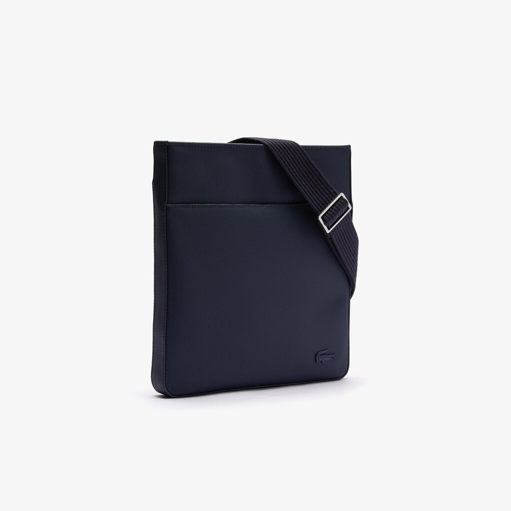Mens   Classic Petit Piqué Flat Bag | Lacoste Peacoat • 021