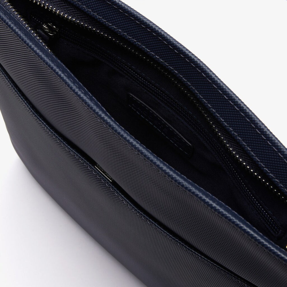 Mens   Classic Petit Piqué Flat Bag | Lacoste Peacoat • 021