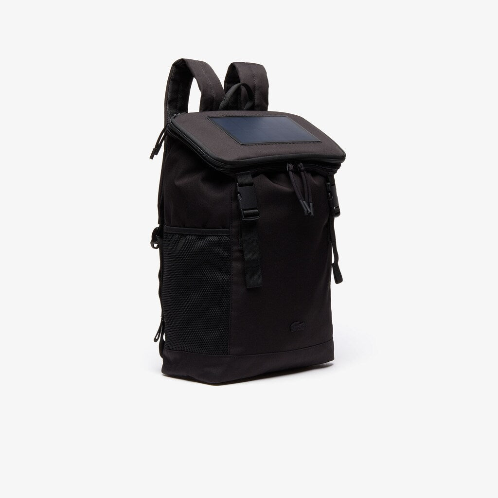 Mens/Womens Infini-T Solar Charger Backpack | Lacoste Black • 000