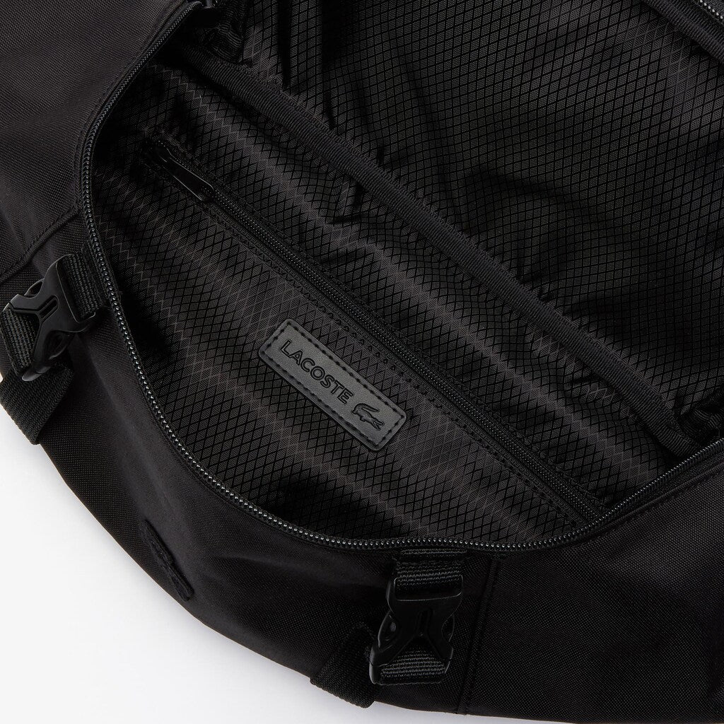 Mens   Infini-T Solar Charger Fanny Pack | Lacoste Black • 000