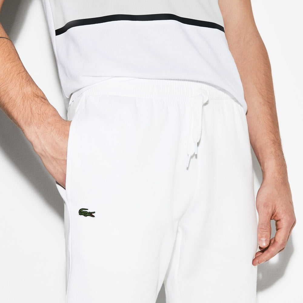 Mens   SPORT Fleece Jogging Pants | Lacoste White • 001