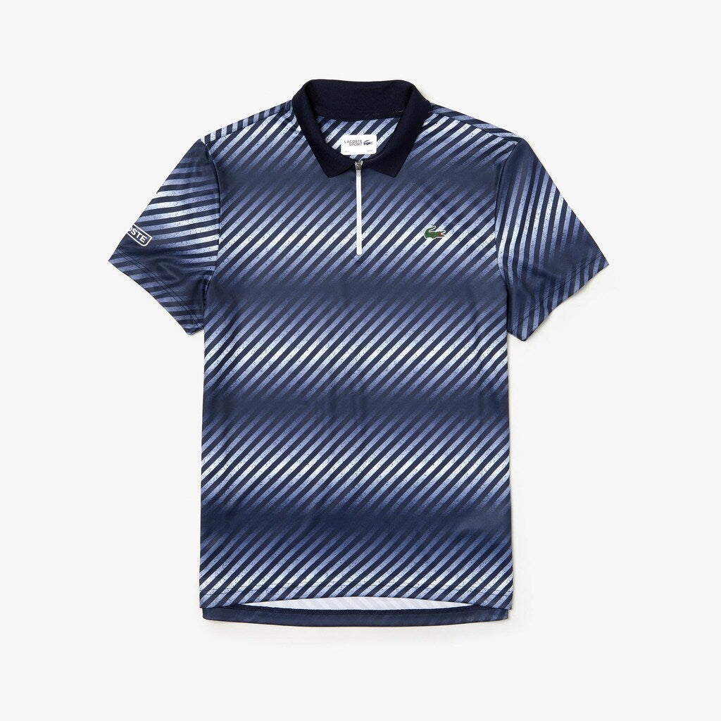 Mens   SPORT Tech Piqué Tennis Polo | Lacoste Navy Blue / Navy Blue / White / White • 6Ky