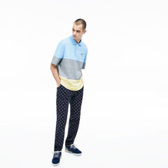 Mens   LIVE Skinny Fit Chinos | Lacoste Navy Blue / White • Qrn