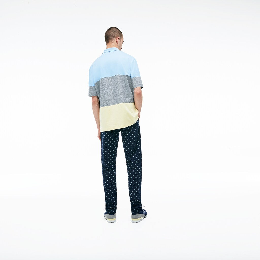 Mens   LIVE Skinny Fit Chinos | Lacoste Navy Blue / White • Qrn