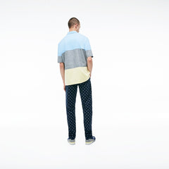 Mens   LIVE Skinny Fit Chinos | Lacoste Navy Blue / White • Qrn