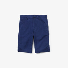 Mens   Regular Fit Cotton And Linen Shorts | Lacoste Inkwell • Cc3