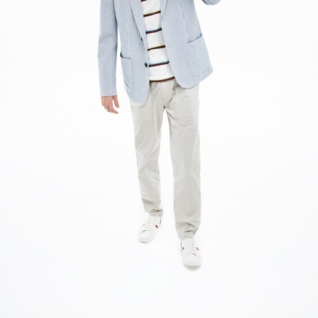Mens   Lightweight Stretch Cotton Pants | Lacoste Light Grey • 03R