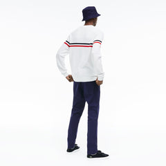 Mens   Stretch Canvas Chinos | Lacoste Navy Blue • 166