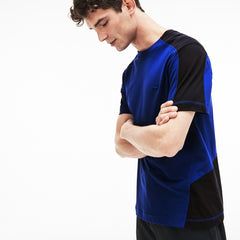 Mens   Lacoste Motion Ultra Light Cotton T-shirt | Lacoste Navy Blue / Navy Blue • 9N6