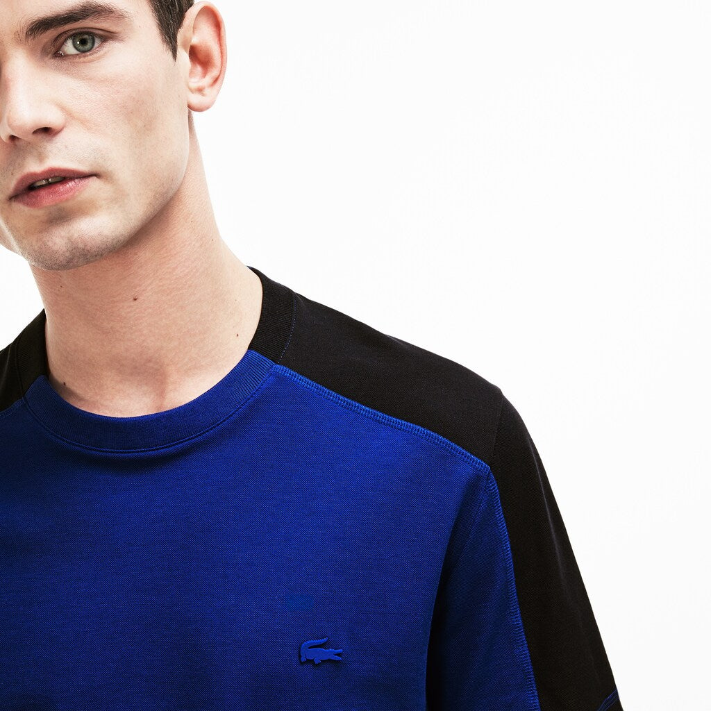 Mens   Lacoste Motion Ultra Light Cotton T-shirt | Lacoste Navy Blue / Navy Blue • 9N6