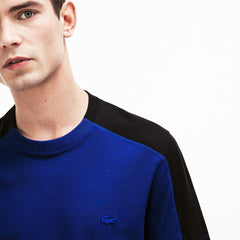 Mens   Lacoste Motion Ultra Light Cotton T-shirt | Lacoste Navy Blue / Navy Blue • 9N6