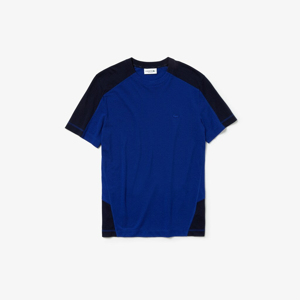 Mens   Lacoste Motion Ultra Light Cotton T-shirt | Lacoste Navy Blue / Navy Blue • 9N6