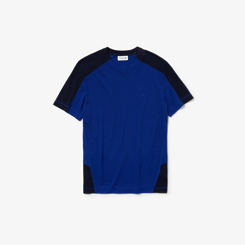 Mens   Lacoste Motion Ultra Light Cotton T-shirt | Lacoste Navy Blue / Navy Blue • 9N6