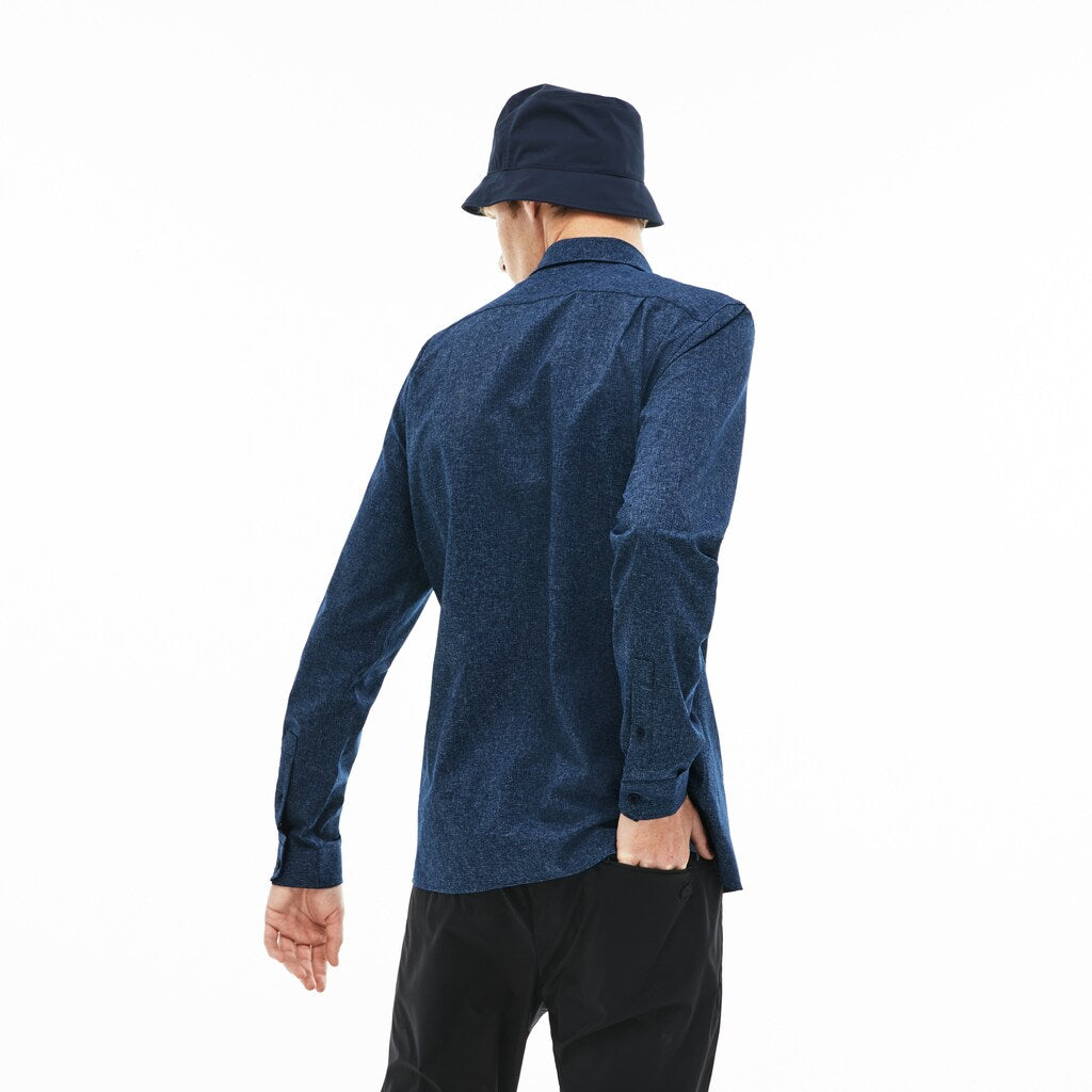 Mens   Lacoste Motion Regular Fit Shirt | Lacoste Blue Chine • 5La