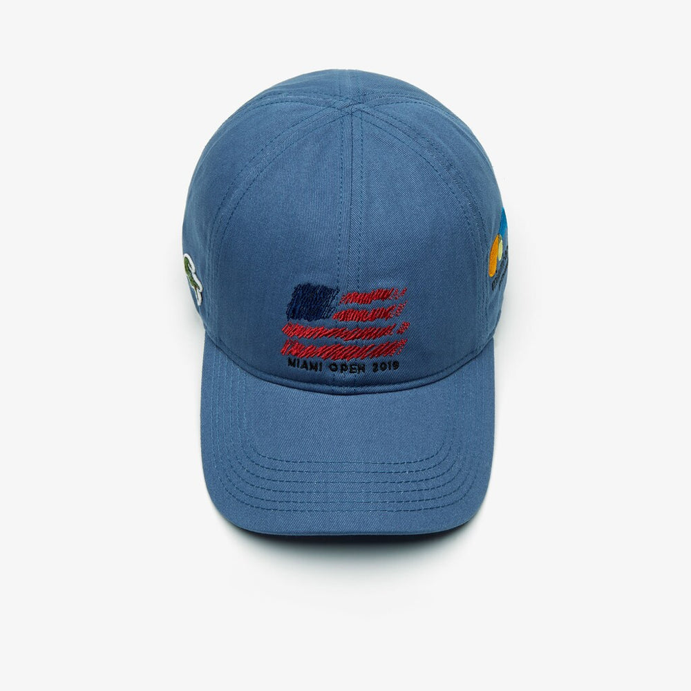 Mens   SPORT Miami Open Edition Cap | Lacoste Blue • Ad0