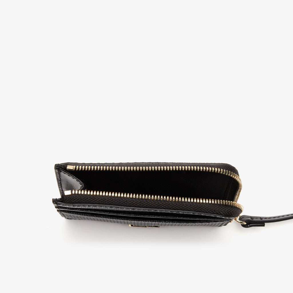 Womens Wo  Chantaco Wristlet Card Holder | Lacoste Black • 000