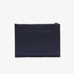 Womens Wo  Wristlet Clutch Bag | Lacoste Dark Sapphire Marshmallow • C93