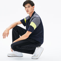 Mens   LIVE Straight Cut 5-Pocket Cotton Jeans | Lacoste Black • C31