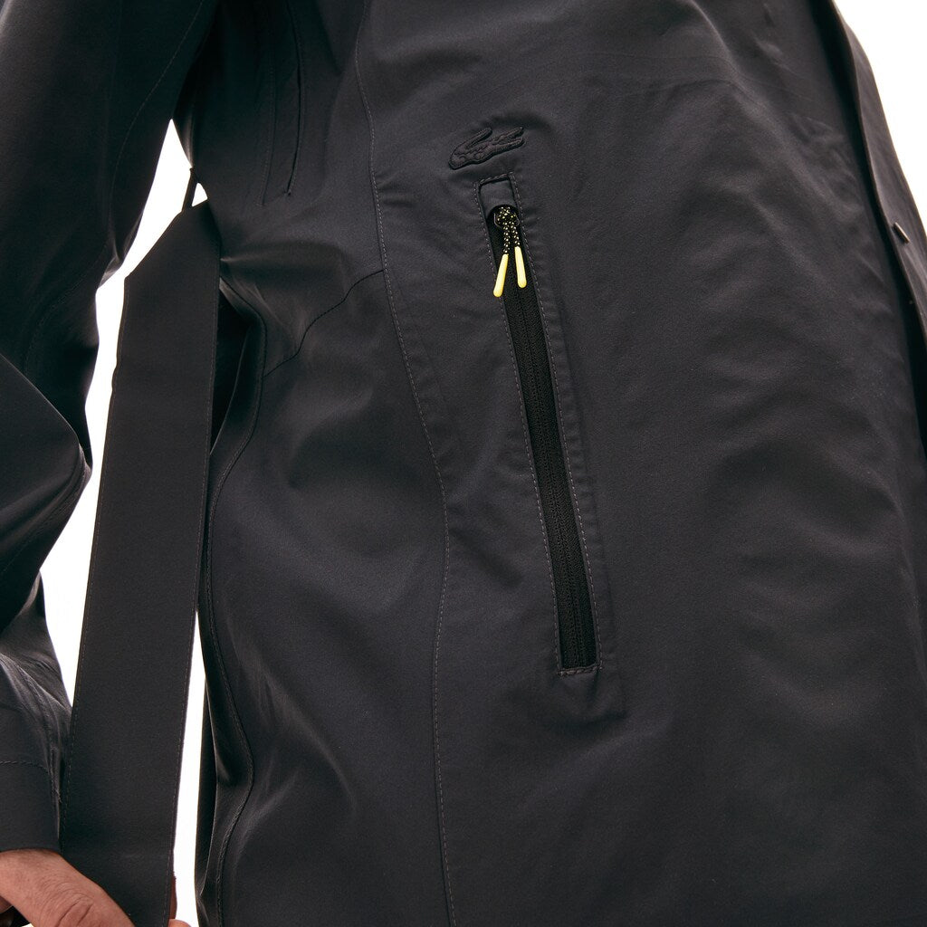 Mens   Motion 3-in-1 Raincoat With Detachable Vest | Lacoste Dark Grey • 2Z8