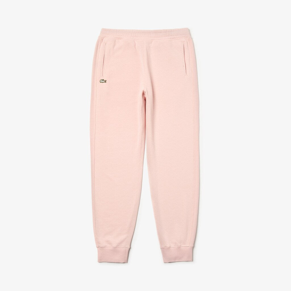 Mens Unisex LIVE Cotton Fleece Sweatpants | Lacoste Light Pink • Yzn