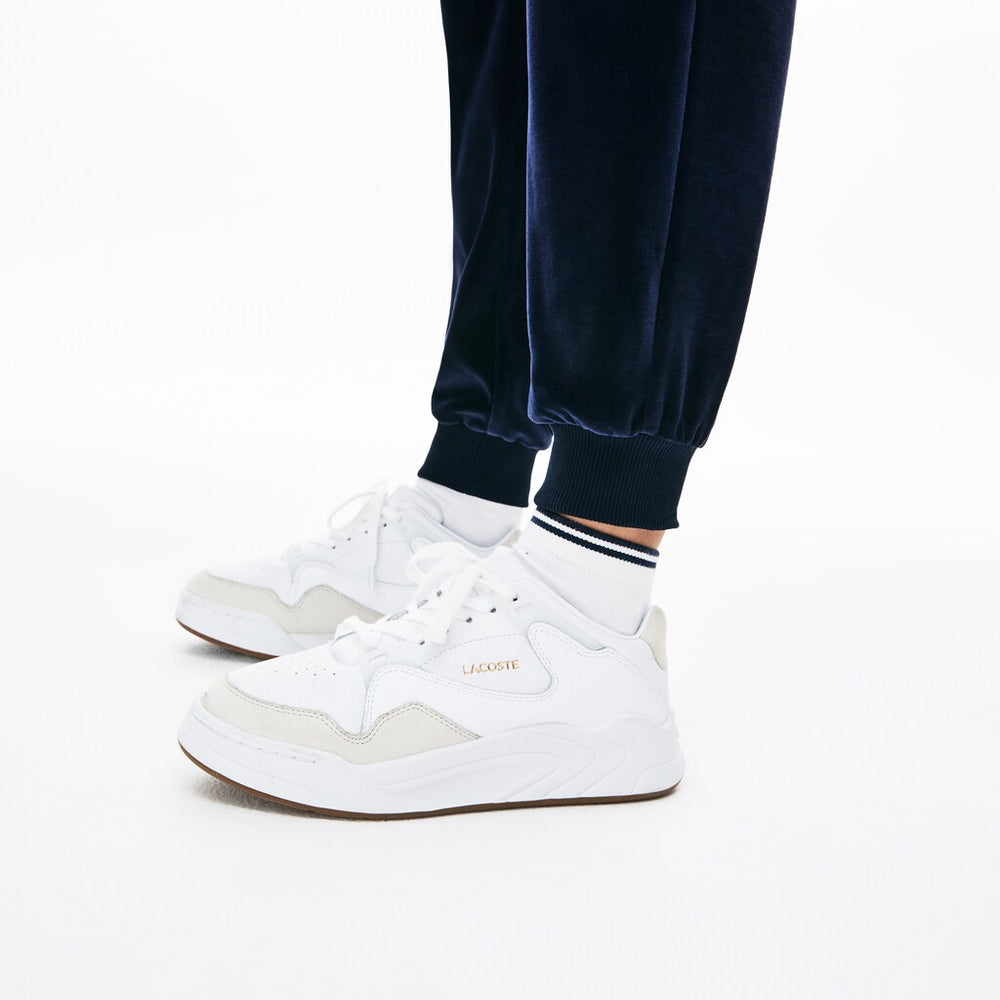 Womens Wo  Tapered Velour Terry Sweatpants | Lacoste Navy Blue • 166