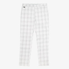 Mens   SPORT Stretch Golf Chinos | Lacoste White / Navy Blue • 522