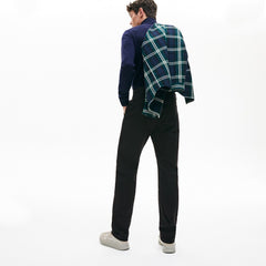 Mens   Regular Fit Stretch Cotton Chinos | Lacoste Black • 031