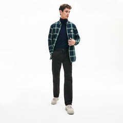 Mens   Regular Fit Stretch Cotton Chinos | Lacoste Black • 031