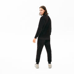 Mens   LIVE Classic Fit Velvet Polo Shirt | Lacoste Black • 031