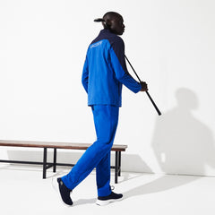 Mens   SPORT Technical Gabardine Golf Chino Pants | Lacoste Blue • 2Mb