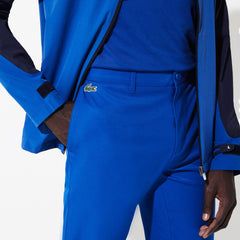 Mens   SPORT Technical Gabardine Golf Chino Pants | Lacoste Blue • 2Mb