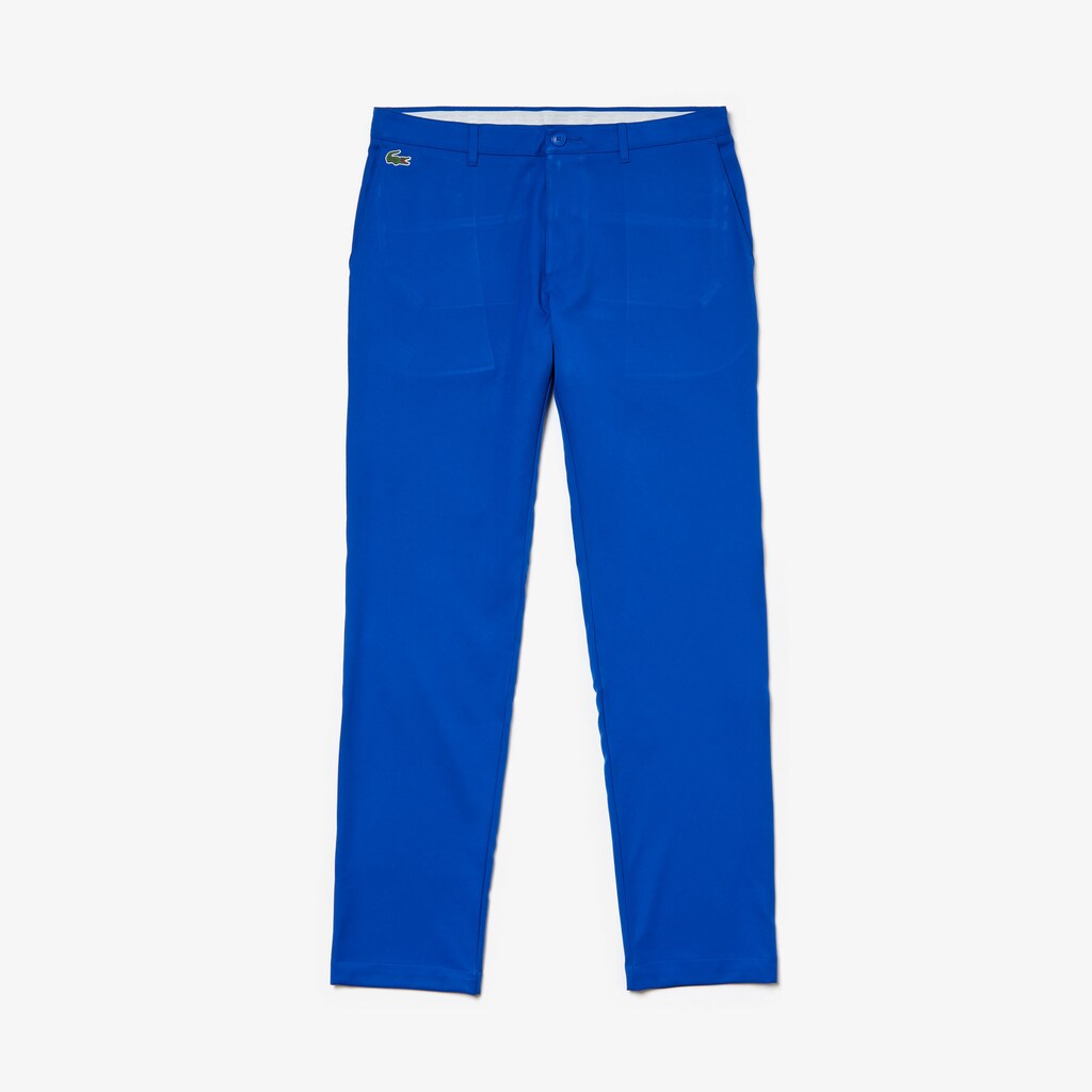 Mens   SPORT Technical Gabardine Golf Chino Pants | Lacoste Blue • 2Mb
