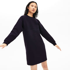 Womens Wo  Motion Sweatshirt Dress | Lacoste Navy Blue • 166
