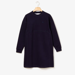 Womens Wo  Motion Sweatshirt Dress | Lacoste Navy Blue • 166