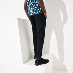 Mens   SPORT Paneled Breathable Sweatpants | Lacoste Black • 031