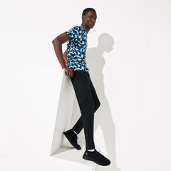 Mens   SPORT Paneled Breathable Sweatpants | Lacoste Black • 031