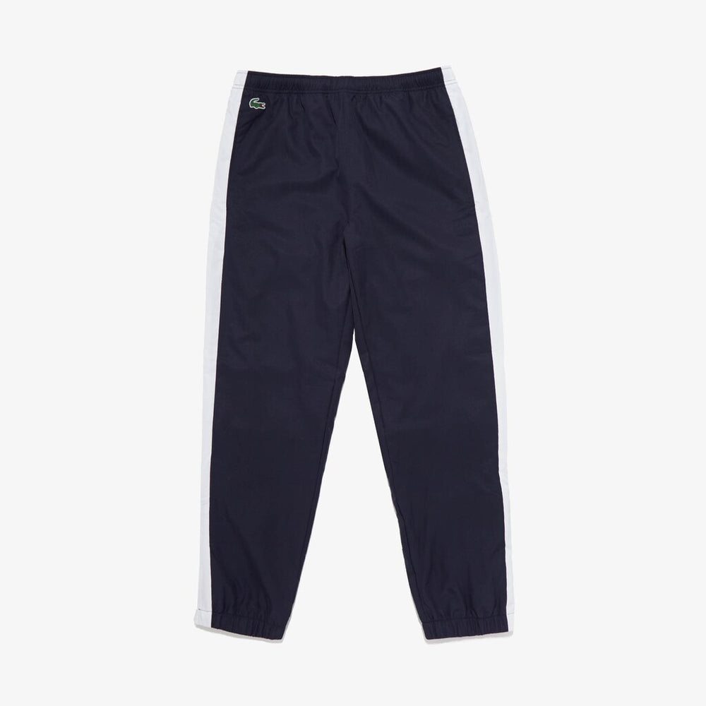 Mens   SPORT Color-Blocked Tennis Sweatsuit | Lacoste White / Navy Blue / Green / Navy Blue • 2Dg