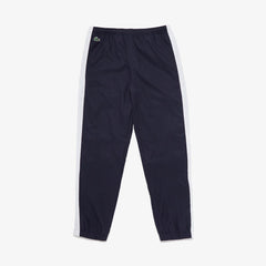 Mens   SPORT Color-Blocked Tennis Sweatsuit | Lacoste White / Navy Blue / Green / Navy Blue • 2Dg