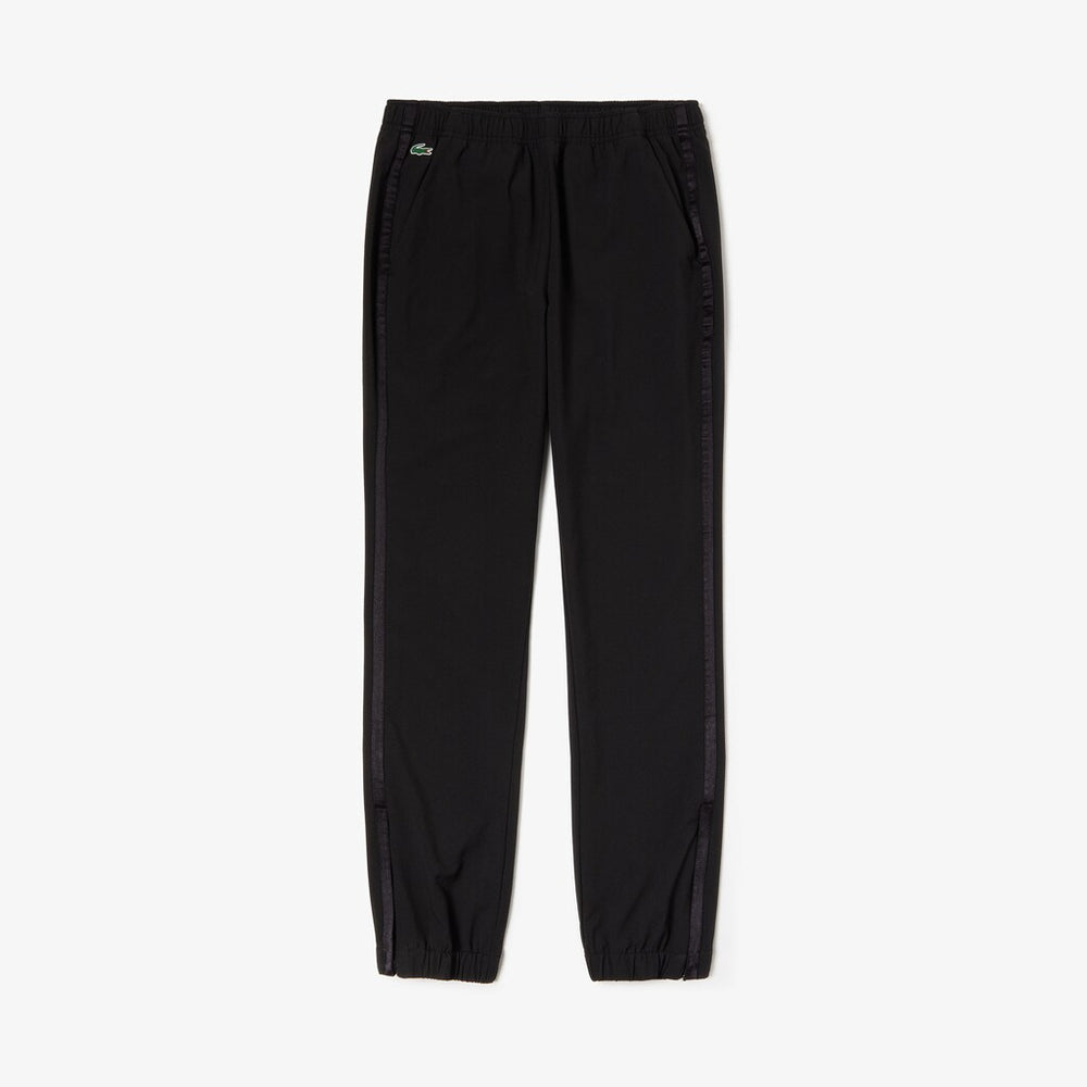 Womens Wo  SPORT Technical Water-Resistant Tennis Sweatpants | Lacoste Black • C31