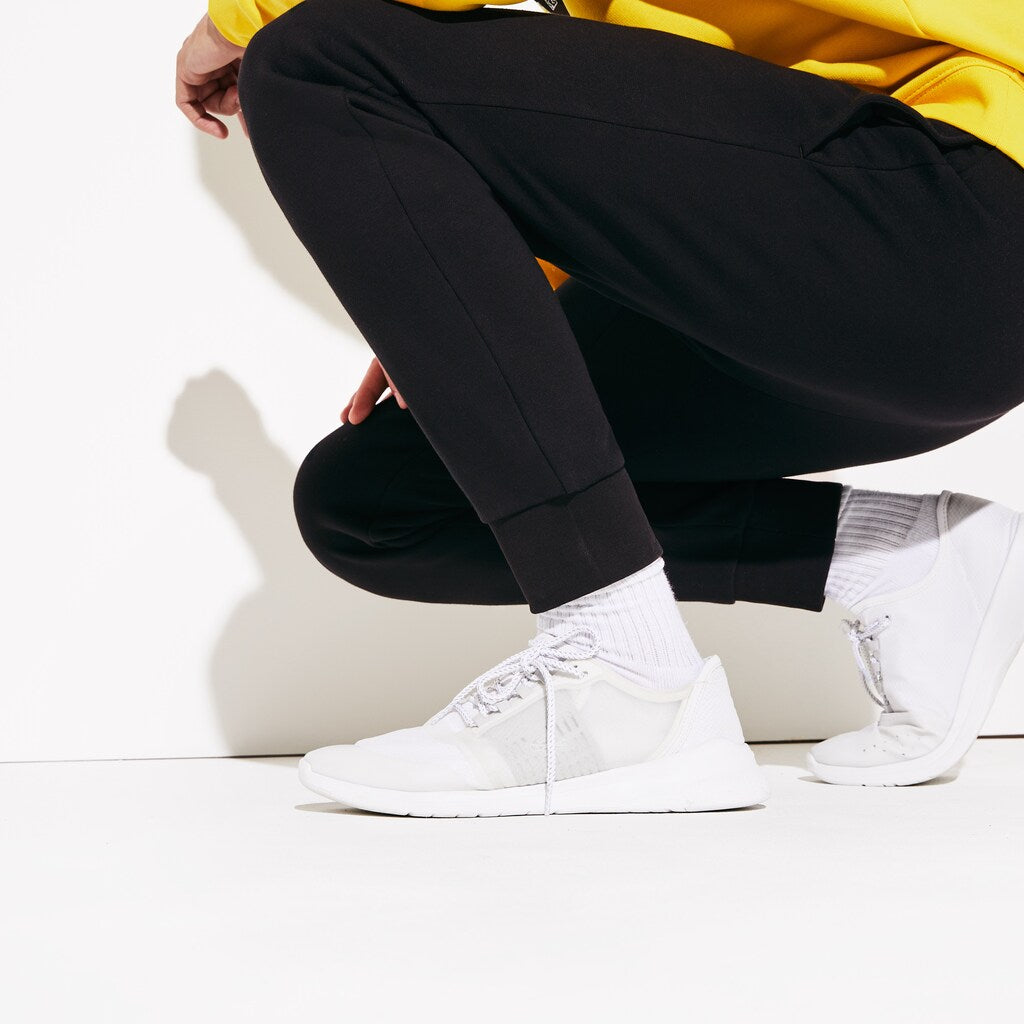 Mens   SPORT Cotton Fleece Tennis Sweatpants | Lacoste Black • 031