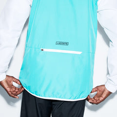 Mens   SPORT Colorblock Taffeta Tennis Tracksuit | Lacoste White / Green / Black • Cl5