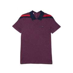 Womens Wo  Motion Tricolor Caviar Piqué Polo | Lacoste Navy Blue / Red / Navy Blue • Dwu