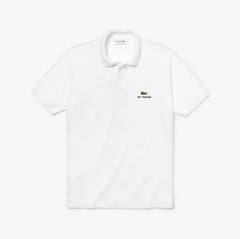Mens   Lacoste NY Tough Polo Shirt | Lacoste White/Black • Cq1