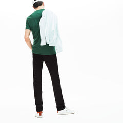 Mens   Regular Fit Cotton Gabardine Chino Pants | Lacoste Black • 031