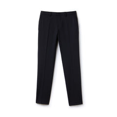 Mens   Slim Fit Stretch Twill Chino Pants | Lacoste Navy Blue • Mxq