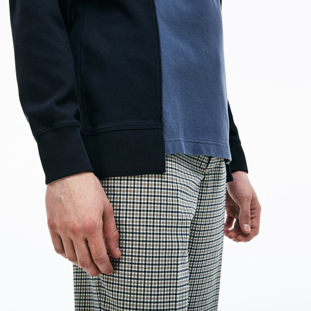 Mens   LIVE Regular Fit Colorblock Piqué Polo | Lacoste Blue • Da0