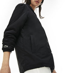 Mens   LIVE Signature Taffeta Jacket | Lacoste Black • 031
